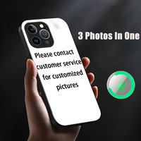 Funda Lenticular 3D DIY Personalizada con Movimiento para Móvil, Carcasa Protectora Creativa para SAMSUNG IPHONE