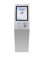 Kiosque de billetterie en libre-service avec écran tactile capacitif LCD, imprimante thermique haute définition, distributeur, paiement, commande, centre commercial