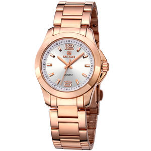 นาฬิกาคู่รักนาฬิกาควอทซ์สายเหล็กดีไซน์กันน้ำนาฬิกาลำลองอินเทรนด์ - Product Image 3