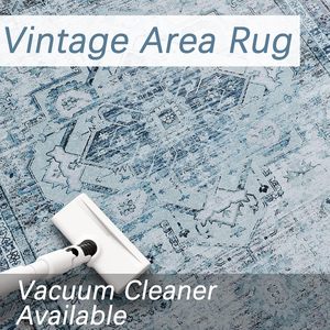 Tappeto Persiano di Grandi Dimensioni Vintage Antiscivolo, Tappeto Bohémien a Pelo Tagliato Realizzato a Macchina <span class=keywords><strong>per</strong></span> Casa, Lavabile, <span class=keywords><strong>per</strong></span> <span class=keywords><strong>Soggiorno</strong></span> - Product Image 5