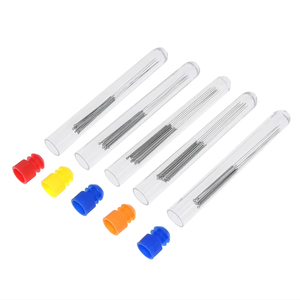 10 Uds. Agujas de limpieza de boquillas de impresora 3D de acero inoxidable para <span class=keywords><strong>boquilla</strong></span> <span class=keywords><strong>E3D</strong></span> <span class=keywords><strong>V6</strong></span> MK8 0,4mm Ender 3 V2 CR10 Kit de herramientas DIY - Product Image 2