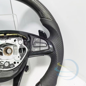 Volante AMG de Fibra de Carbono con Calidad OEM para AMG Clk W209 Clase A W177 A200 Clase V W447 X253 300 63s - Product Image 4