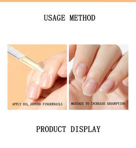 OEM minyak kutikula Essential 15ml, pelembap perawatan matahari dengan aroma Persik untuk pertumbuhan kuku sehat mendorong kesehatan kutikula - Product Image 6