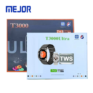 Mới Không Dây Đồng Hồ Cộng Với Tai Nghe Pro5 Smartwatch Quà Tặng <span class=keywords><strong>T3000</strong></span> Montres Pro Max Thông Minh Đồng Hồ 7in1 Bộ - Product Image 2