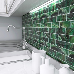 Tuiles en vinyle autocollantes 3D <span class=keywords><strong>de</strong></span> style moderne, imperméables, <span class=keywords><strong>mosaïque</strong></span> <span class=keywords><strong>de</strong></span> métro, décoration murale pour <span class=keywords><strong>salle</strong></span> <span class=keywords><strong>de</strong></span> <span class=keywords><strong>bain</strong></span> et cuisine, autocollants 3D - Product Image 6
