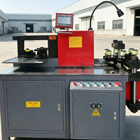 Machine de traitement de barres hydrauliques haute efficacité, poinçonnage, cisaillement et pliage pour barres métalliques jusqu'à 15 mm d'épaisseur