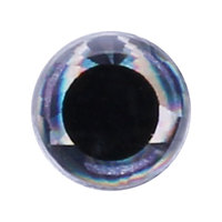 D Bionische Angelköder-Augen Lebensechte Künstliche Realistische Fliegenbindematerial-Köderaugen 4mm 5mm 6mm 7mm 8mm