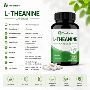 Production de capsules d'acides aminés composés utilisant la L-théanine comme ingrédient clé pour enrichir le portefeuille de compléments bien-être de la marque - Product Image 2
