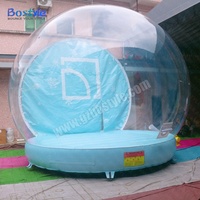 Dôme igloo transparent gonflable pour enfants, tente bulle, ballons transparents, château gonflable pour fêtes