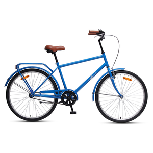 <span class=keywords><strong>Bicicleta</strong></span> Urbana TXED Clásica de 26 Pulgadas con <span class=keywords><strong>Cuadro</strong></span> de Acero, Frenos V-Brake Delanteros y Coaster Traseros, Una Velocidad, Tianjin, 15.8 kg - Product Image 2