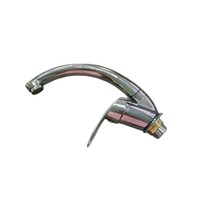 Yuanbao C tuyau robinet de cuisine moderne Style Simple eau chaude et froide mitigeur avec noyau de vanne en céramique pour lavabo