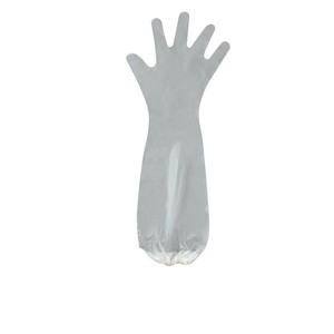 Disposable <b>Arm</b> Gloves Long Sleeve CPE Waterproof Elastic <b>Cuff</b> For Kitchen Cleaning Dishwashing Household Chores - Product Image 1