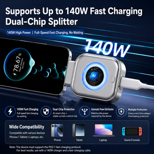 Dispositivo di Disconnessione Automatica <span class=keywords><strong>Mini</strong></span> per Ricarica Rapida 140W per Smartphone Type-C Disponibile - Product Image 4