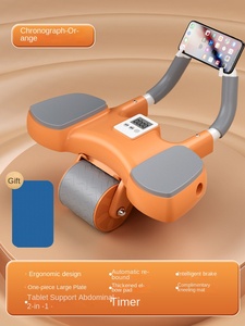 Rullo di supporto per gomiti multifunzione con ruota muscolare addominale in acciaio professionale per Unisex sottile - Product Image 6