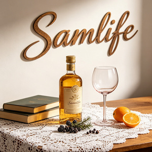 Samlife-BL20099 Verre à <span class=keywords><strong>gin</strong></span> tonic <span class=keywords><strong>rose</strong></span> soufflé à la main en cristal sans plomb avec logo personnalisé en gros - Product Image 1