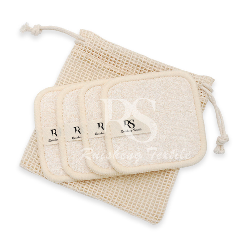 Beige, 4 pièces/sac en filet