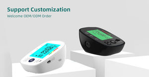 Mesin tekanan darah tampilan ganda otomatis bersertifikat dengan indikator risiko hipertensi sumber daya listrik - Product Image 6