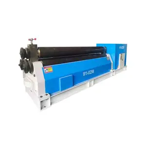 Electric 3-roller bending machine W11-20x2500 plate iron bender steel plate rolling bending machine