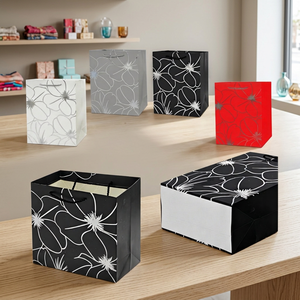 Sacchetto Regalo con Stampa a Trasferimento Termico in Lamina d'Oro 27016 Colori Misti Carta Promozionale - Product Image 1