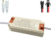 Controlador LED de Corriente Constante Personalizado de 1-50W a Precio de Fábrica para Piezas de Downlight, Fuente de Alimentación en Zhongshan