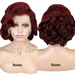 วิกผมแท้ 100% แบบลูกไม้ด้านหน้า 13*4  <span class=keywords><strong>ทรง</strong></span><span class=keywords><strong>บ๊</strong></span><span class=keywords><strong>อบ</strong></span>หยิกฟูเป็นธรรมชาติสไตล์บราซิลและเวียดนามสำหรับผู้หญิง มีสินค้าพร้อมส่ง ขายส่ง - Product Image 3