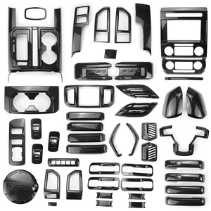 Carbon Fiber Dash <b>Panel</b> Kit For Ford F150 Raptor 2015-2020 Full Set Interior Trim Covers - Product Image 1