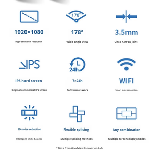 BOE LCD 스플라이싱 스크린 IP65 터치 스크린 안드로이드 OS 무결점 대형 <span class=keywords><strong>LED</strong></span> 모니터 맞춤형 49인치 회의 디스플레이 - Product Image 4