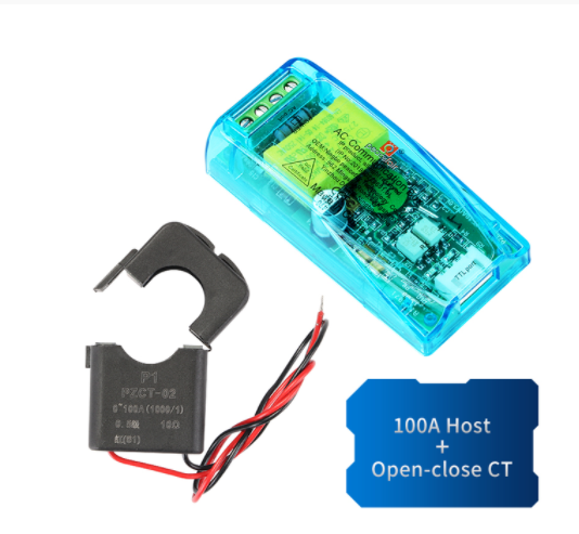 PZEM-004T 3,0 Версия TTL Modbus-RTU мощность измеритель кВтч метр переменного тока однофазный 100A Электрический Вольт Ампер частоты коэффициента мощности тестер