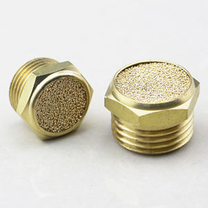 BSLM-06 BSLM-10 <span class=keywords><strong>3</strong></span>/4英寸迷你平黄铜气动推入式快速排气阀消音器中国BSLM - Product Image 5