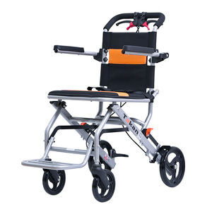 Taikang 31A Manual Wheelchair <b>Small</b> <b>Wheel</b> Lightweight Foldable Aluminum Alloy For Seniors Travelers Disabled Users - Product Image 4