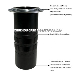 <span class=keywords><strong>Microscope</strong></span> trinoculaire adaptateur à monture C adaptateur d'appareil photo numérique SLR adaptateur de caméra de <span class=keywords><strong>Microscope</strong></span> pour Canon <span class=keywords><strong>Nikon</strong></span> - Product Image 2