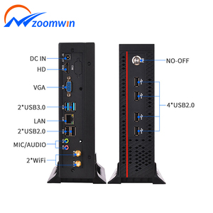 Zoomwin อุปกรณ์คอมพิวเตอร์เดสก์ท็อปสำหรับสำนักงานและ I5 8 * USB/i3 SSD + HDD DDR4 1000M VGA HD <span class=keywords><strong>Win7</strong></span>คอมพิวเตอร์เดสก์ท็อป8/10 /linux - Product Image 1