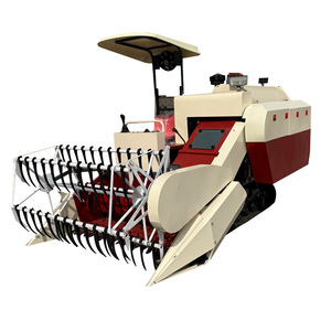 Mini Cosechadora Combinada de 35 Hp, Cosechadora Multifuncional de Granos para Arroz, Trigo, Soja, Campos Pequeños - Product Image 1