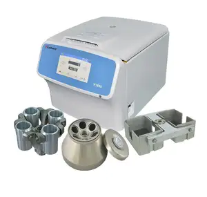 Large Capacity 4x100mL Benchtop High Speed Centrifuge Machine With Timer Max.Speed 18500r/min