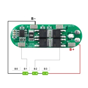 XJ <span class=keywords><strong>BMS</strong></span> <span class=keywords><strong>3S</strong></span> 5A <span class=keywords><strong>10A</strong></span> LifePO4 LFP 3,2 V NMC 3,7 V Sistema de gestión de baterías <span class=keywords><strong>3S</strong></span> Protección de celda de batería de iones de litio - Product Image 5