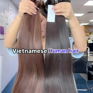 원시 베트남 처녀 인모 번들 뼈 스트레이트 더블 그린 느슨한 깊은 웨이브 직조 흑인 여성을위한 - Product Image 5