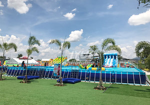 Mejor China lona piscina, PVC piscina <span class=keywords><strong>gigante</strong></span> popular - Product Image 3
