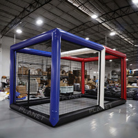 Terrain de football de drone gonflable personnalisé, durable, de qualité commerciale, imperméable, pour l'entraînement en plein air
