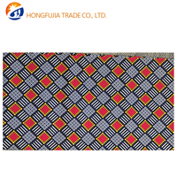 Kain Organza Polos Tenun Ringan Bermotif Batik Afrika 100% Poliester untuk Menjahit Pakaian Wanita & Anak Laki-laki