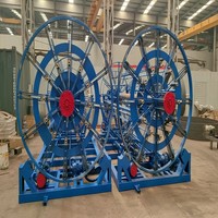 Manipulador Automático Huier para Soldadura de Tuberías de Acero, para Refuerzo de Tuberías de Drenaje de Hormigón en Proyectos de Construcción