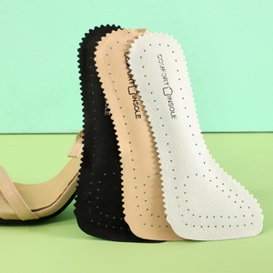 Scarpe Basse da Donna in Vera Pelle con <span class=keywords><strong>Solette</strong></span> Ortopediche, Tacco Alto, Morbide, Comode, Traspiranti, <span class=keywords><strong>Antiscivolo</strong></span>, <span class=keywords><strong>Solette</strong></span> Sportive - Product Image 3