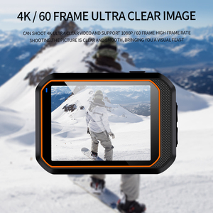 Mini Action Camera 4K 60fps, Videocamera Sportiva Impermeabile IP68 5M, Luce di Segnalazione SOS, Modalità Auto, Scatto Remoto tramite APP, Time Lapse - Product Image 3