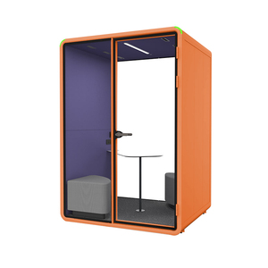 Cabine de réunion insonorisée double place, directement de l'usine, pour 2 personnes, cabine de confidentialité de bureau - Product Image 6