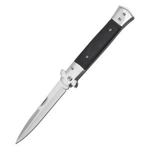 سكين تكتيكي بمقبض خشبي إيطالي OEM للاستخدام الخارجي، شفرة 13 بوصة من الفولاذ المقاوم للصدأ، سكاكين للتخييم والتنزه والبقاء على قيد الحياة - Product Image 2