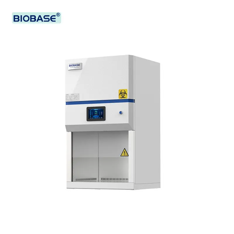 Fournisseur BIOBASE Armoire de sécurité biologique de classe II 11231 PRO Grand écran tactile de 7 pouces avec petite dimension et gain de place