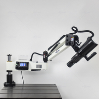 Machine à tarauder à bras oscillant servo-motée M48 à couple élevé pour atelier d'usinage des métaux