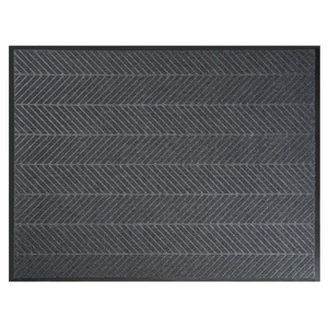 Tire Pattern Floor <b>Mat</b> Gray Polyester Fiber Anti Slip Office Entrance <b>Mat</b> <b>Large</b> Area Custom Commercial Carpet - Product Image 5