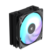 FEZCOOL C904-X45 Radiateur de refroidissement à quatre caloducs, ventilateur de processeur pour AM4 AM5 LGA 2011 1200 1700 X99 ARGB