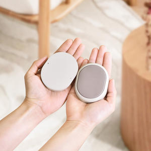 Chauffe-mains USB portable magnétique ovale Élément chauffant PTC <span class=keywords><strong>réutilisable</strong></span> d'hiver pour une utilisation intérieure et extérieure-Chambre de jardin - Product Image 1