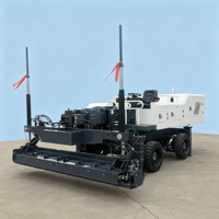 Machine à niveler au laser auto-ajustable avec contrôle hydraulique de la hauteur pour les sols des gares